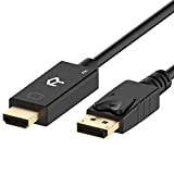 Rankie Câble DisplayPort vers HDMI, Résolution 4K, 3 m, Noir