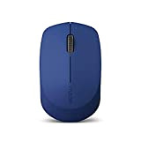 Rapoo Souris optique sans fil Multi-Mode Silencieuse "M100" (bluetooth, souris d'ordinateur, design, avec boutons et molette de défilement) Bleu