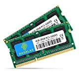 Rasalas 8GB Kit (2X4GB) PC3-10600 DDR3 1333mhz Sodimm 204-Pin 1.5V CL9 1.5V d'ordinateur Portable Mémoire RAM Upgrade