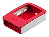 Raspberry Pi blanc et framboise Case officiel pour le Raspberry Pi 3 Modèle B