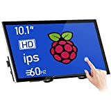 Raspberry Pi Écran Tactile HMTECH10,1" 1024 x 600 HDMI Moniteur Portable IPS Touch Display pour Raspberry Pi 4/3/2/Zero/B Win10/8/7 Raspbian ...