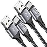 RAVIAD Câble USB C [1M/Lot de 2 ], Cable Chargeur USB C Charge Rapide 3A Cable USB Type C Nylon ...