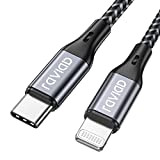 RAVIAD Câble USB C vers Lightning 2M [MFi Certifié] Câble USB C Lightning Charge Rapide Power Delivery Compatible avec iPhone ...