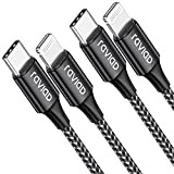 RAVIAD Câble USB C vers Lightning, [2Pack 2M] Certifié MFi Câble USB C Lightning Charge Rapide Power Delivery Compatible avec ...