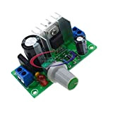 Reland Sun Module d'alimentation régulateur de tension réglable LM317 abaisseur de circuit redresseur filtre régulateur régulateur 1,5-32 V réglable (carte)