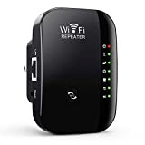 Répéteur WiFi Amplificateur WiFi Répéteur WiFi Puissant 300Mbps WiFi Extender, WiFi Booster Prise en Charge du Mode AP/répéteur et de ...