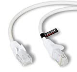 rhinocables Câble réseau Gigabit Ethernet CAT6 haut débit pour LAN — Câble sans accroc avec connecteur RJ45 — pour Internet, ...