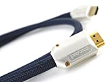 Ricable F1 Supreme 1m - Câble HDMI 2.0 Ultra HD 4K HDR Bandwith 29 Gbps pour goulottes, conduits et ondulé ...