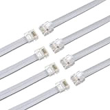 RIIEYOCA Lot de 8 câbles de raccordement Ethernet courts Cat5e de 30 cm, cordon réseau plat RJ45 pour routeur, modem, ...