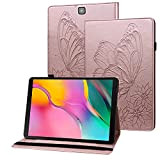 Rostsant Coque Samsung Tab S2 9.7 Pouces Housse en Cuir PU Papillon en Relief Portefeuille Etui de Protection Tablette pour ...