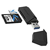 SABRENT Clé USB 3.0 SuperSpeed avec Lecteur de Carte mémoire pour Windows, Mac, Linux, et Certains systèmes Android – Compatible ...