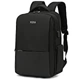 Sac à dos pour ordinateur portable pour hommes sac à dos de voyage étanche avec USB 15,6 pouces sac à ...