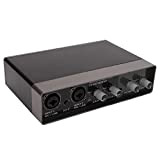 SALUTUYA Carte Son Externe USB, 24BIT-192KHZ Mixage numérique Live Streaming Carte Son PC DC5V in HiFi pour l'enregistrement de Musique ...