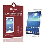 Samar Lot de 3 films protecteurs transparents pour tablette Samsung Galaxy Tab 3 avec chiffon microfibre 7.0 Inch - Crystal Clear