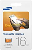 Samsung-Carte mémoire 16 Go Evo Micro SDHC UHS-I classe 1 Class 10 Carte mémoire sans adaptateur