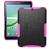 Samsung Galaxy Tab S2 9.7 Coque,XITODA Tough Rugged ShockProof Hybrid Kickstand Protection Coque arrière avec Stand pour Galaxy Tab S2 ...