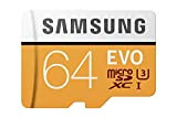 Samsung MB-MP64GA/EU Carte mémoire MicroSD Evo 64G avec Adaptateur SD