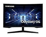 SAMSUNG ODYSSEY G5 27'' Ecran PC Gaming Incurvé 1000R, Dalle VA 27", Résolution WQHD (2560 x 1440), 144 Hz, 1ms, ...