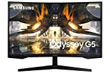 SAMSUNG Odyssey G5 27'' S27AG550NU Ecran PC Gaming Incurvé 1000R, Dalle VA 27', Résolution WQHD (2560 x 1440), 165 Hz, ...