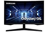 SAMSUNG ODYSSEY G5 32'' Ecran PC Gaming Incurvé 1000R, Dalle VA 32", Résolution WQHD (2560 x 1440), 144 Hz, 1ms, ...