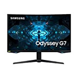 SAMSUNG ODYSSEY G7 32'' Ecran PC Gaming Incurvé 1000R, Dalle VA 32", Résolution WQHD (2560 x 1440), 240 Hz, 1ms, ...