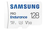 Samsung Pro Endurance 128GB microSDXC UHS-I U3 100 Mo/s Vidéo Monitoring Memory Card avec Adaptateur (MB-MJ128KA)