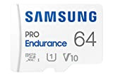 Samsung Pro Endurance Carte mémoire microSDXC UHS-I U1 avec Adaptateur 64 Go 100 Mo/s