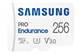 Samsung Pro Endurance Carte mémoire microSDXC UHS-I U3 100 Mo/s avec Adaptateur (MB-MJ128KA) 256 Go