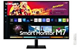 Samsung Smart Monitor M7 32’’ en resolution UHD 4K. Le 1er écran tout-en-un pour accéder facilement à vos applications de ...