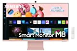 Samsung Smart Monitor M8 32’’ en Resolution UHD 4K. Le 1er écran Tout-en-Un pour accéder Facilement à Vos Applications de ...