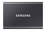 Samsung T7 MU-PC1T0T/WW | Disque SSD externe portable 1 To - USB 3.2 - Sécurisation par mot de passe - ...