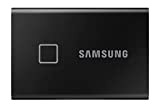 Samsung T7 Touch MU-PC1T0K/WW | Disque SSD externe portable 1 To - Sécurisation par empreinte digitale et/ou mot de passe ...