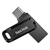 SanDisk 128 Go Ultra Dual Drive Go, Clé USB à double connectique, USB Type-C et USB Type-A , pour smartphones, ...