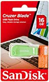 Sandisk Cruzer Blade 16GB 16Go USB 2.0 Type A Vert Lecteur USB Flash - lecteurs USB Flash (16 Go, USB ...