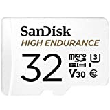 SanDisk HIGH ENDURANCE Carte microSDHC 32Go + Adaptateur SD - pour le monitoring vidéo domestique ou sur dashcam – jusqu'à ...