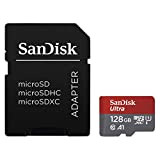 SanDisk SDSQUAR-128G-GN6IA Carte mémoire SDHC Classe 10 128 Go (Nouvelle Version)