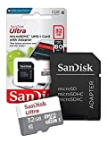 SanDisk SDSQUNS-032G-GN3MN Carte Ultra Micro SDHC UHS-I 32 Go 80 Mo/s Classe 10