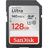 SanDisk Ultra 128 Go SDXC UHS-I carte, avec jusqu'à 140 Mo/s