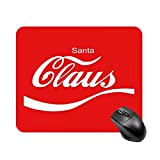 Santa Claus Coca Cola Logo Tapis de Table de Jeu antidérapant Haute Vitesse de Noël, Tapis de Souris de Base ...