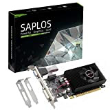 SAPLOS NVIDIA GT 730 Cartes graphiques 2 Go DDR3 64 bits VGA DVI HDMI Carte vidéo à profil bas pour ...
