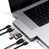 Satechi Adaptateur Pro Hub Max - USB4, USB-A Data, USB-C Data, Gigabit Ethernet, Port SD / Micro SD et Prise ...