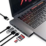 Satechi Adaptateur Type-C Pro Hub avec USB-C (40 Gbps), HDMI 4K, données USB-C, lecteur de carte SD / Micro, USB ...