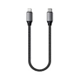 SATECHI Câble de charge USB-C vers Lightning [Certifié MFi] – 10 pouces / 25 cm – Compatible avec iPhone 13 ...