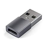 Satechi Convertisseur d’adaptateur Type-A vers Type-C - USB-A Mâle vers USB-C Femelle - Compatible avec iMac, MacBook Pro /MacBook, ordinateurs ...