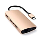 Satechi Hub USB C Adaptateur Multiport V2 - 4K HDMI (60Hz), Charge USB C 60W, GbE, Lecteurs de Cartes SD/Micro, ...