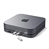 Satechi Type-C Aluminium Stand & Hub - Port de données USB-C, lecteurs de Cartes Micro/SD, Port USB 3.0 et Prise ...