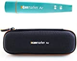 Scanmarker Air & Étui, Ensemble - Stylo Scanner sans Fil OCR, surligneur numérique et Lecteur (Mac Windows iOS Android) (Turquoise)