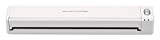 ScanSnap iX100 Blanc - Scanner Portable de Documents - Scanner Rechargeable, A4, sans Fil avec WiFi et USB