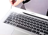 Se7enline Protection de clavier souple et ultra-fine en silicone TPU pour MacBook Pro 13",15", 17" avec écran Retina et MacBook ...