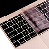 Se7enline Protection de clavier transparente en silicone pour MacBook 12" avec écran Retina modèle A1534